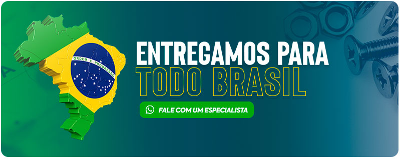 Entregamos em todo o Brasil